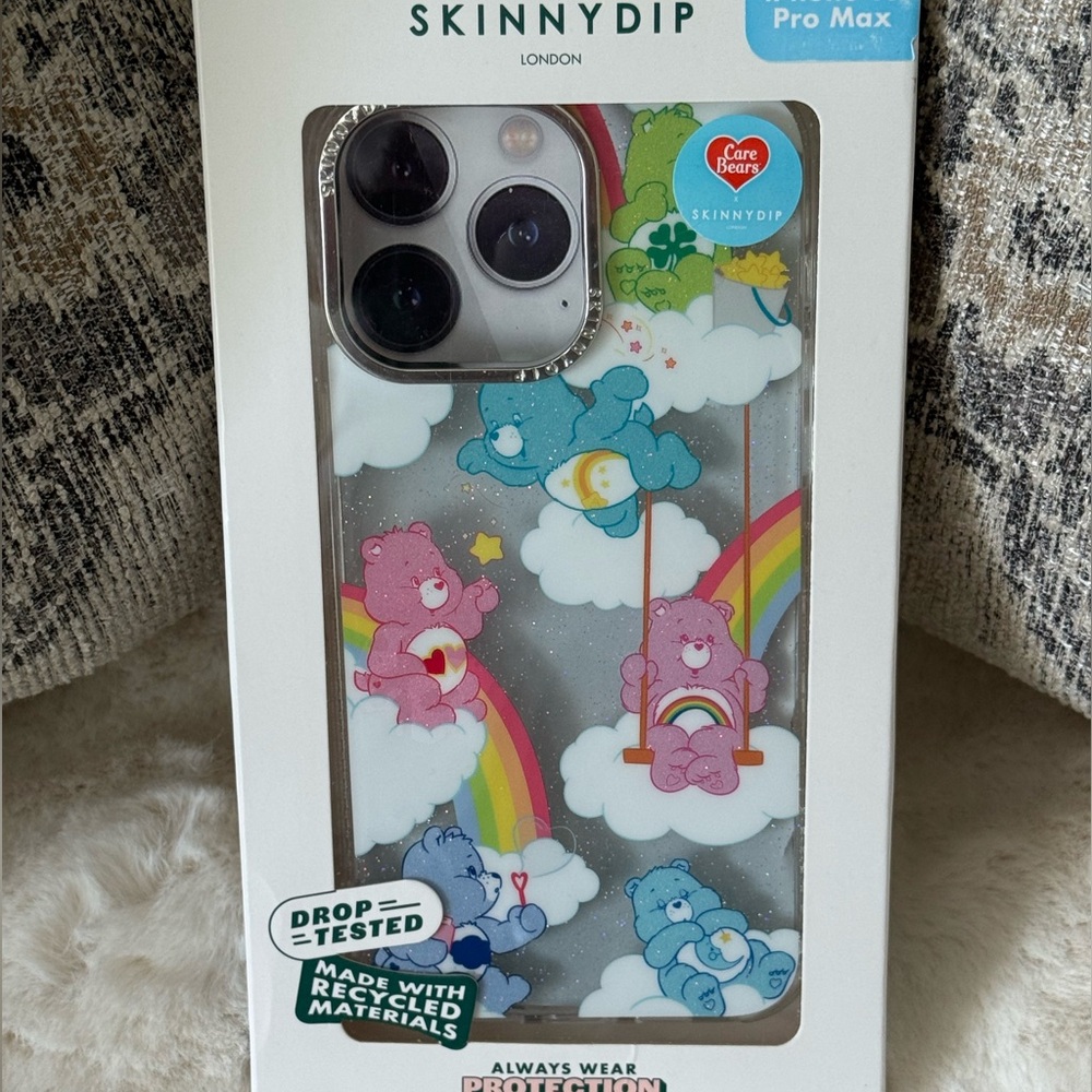 🌷SkinnyDip Care Bears Rainbow iPhone 15 Pro Max Phone Case